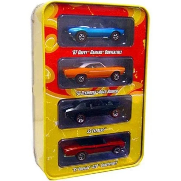 Hot Wheels Since 68 4-Car Pack in Collectors Tin