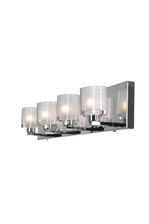 CWI Lighting 5540W25C-601 Tina 4 Light Wall Sconce with Chrome Finish