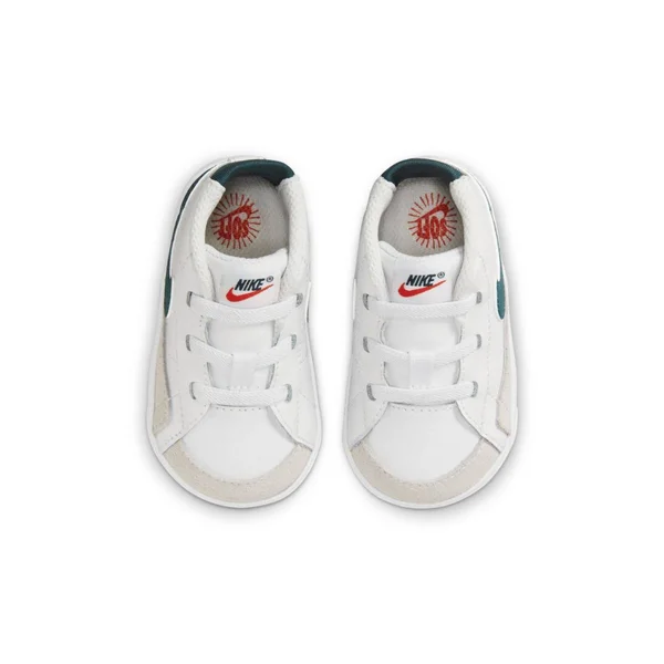 Nike Blazer Mid Crib Bootie in White, Size: 3C, DA5536-112