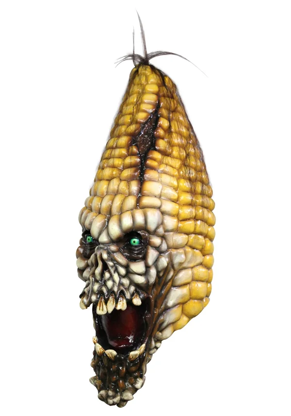 Evil Corn Mask, Adult, Unisex, Yellow, One-Size, Ghoulish Productions