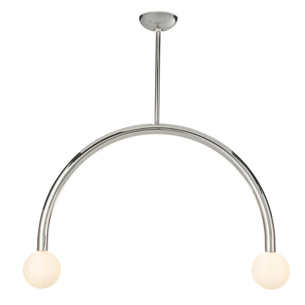 Regina Andrew Happy Large Pendant - Polished Nickel