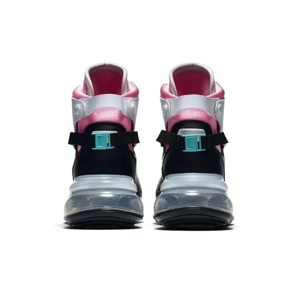 Nike Mens Air Max 720 Satrn - Shoes Black/Hyper Jade/White/Bright Crimson Size 12.5