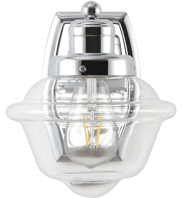 Jonathan Y Orleans 1-Light LED Vanity Light in Chrome