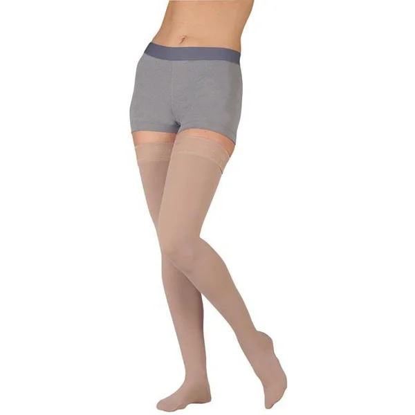 Juzo 3512AGSB 30-40 mmHg Dynamic Thigh High w/ Silicone-Open Toe