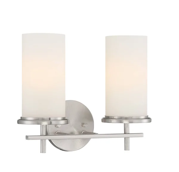 Minka Lavery 4092-84 Haisley - 2 Light Bath Vanity Brushed Nickel