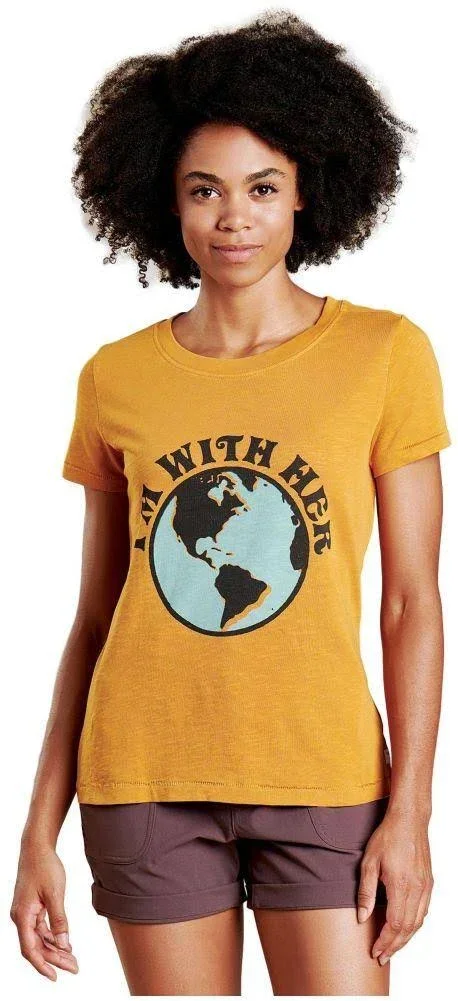 Toadu0026Co Primo Daily Short Sleeve Tee - Women's Sunset Vintage Wash - S