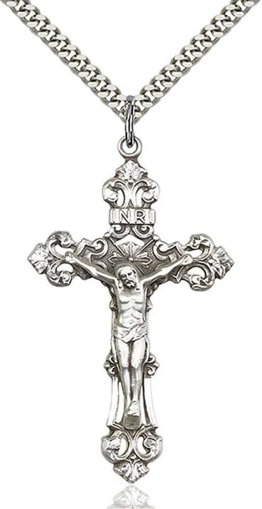 Sterling Silver Crucifix Pendant