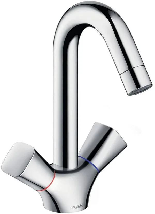 Hansgrohe Logis - 2-Handle Basin Mixer with Pop-Up Waste Chrome 71222000