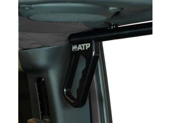 American Trail 36070015K Billet Black Rear Grab Handles
