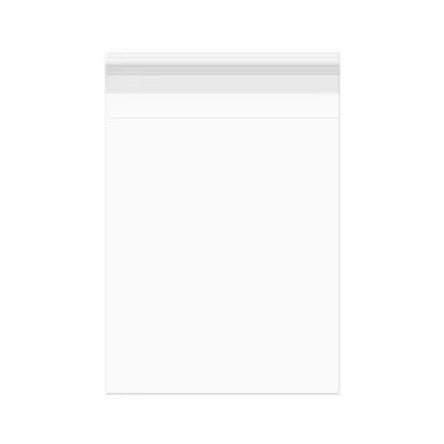 ClearBags - Large Adhesive Flap Clear Bags for Movie Posters and Collectibles - Bag Size: 27 7/16x22 x 41 1/4x22, 100 Bags, Cr