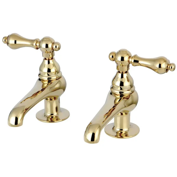 Kingston Brass KS3202AL Restoration Basin Tap Faucet, Polished Brass