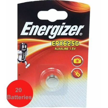 20 Pcs Energizer EPX625G LR9 625A 625 1.5v Alkaline Battery