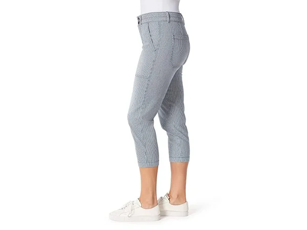 Bandolino Women's Utility High Rise Straight Leg Capri