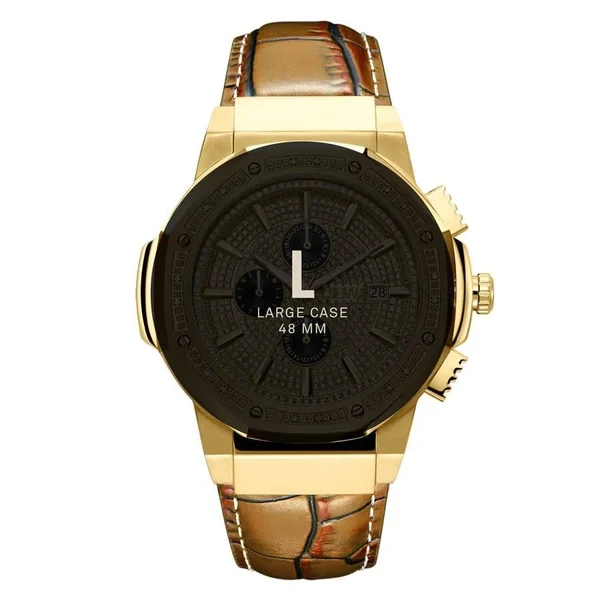 JBW Saxon - JB-6101L-10D Gold Male Watch