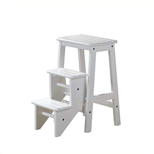 Boraam 36324 Step Stool - 24-Inch, White