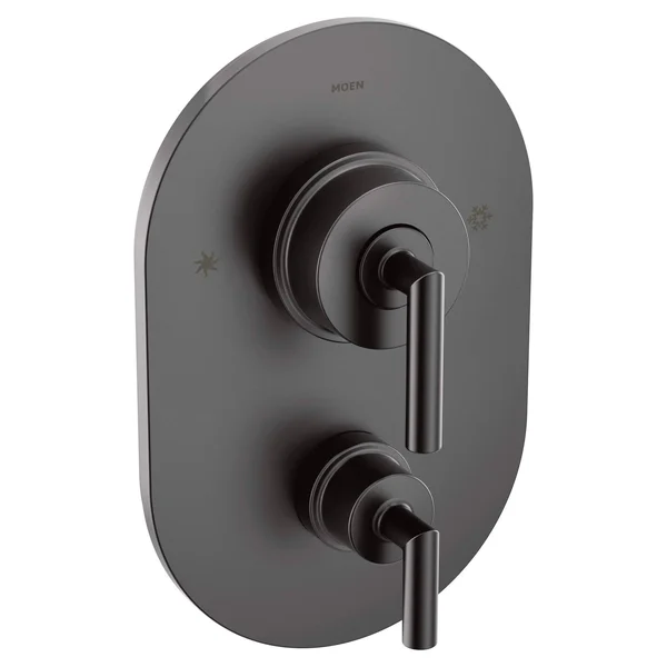 Moen TS22000BL ARRIS Posi-Temp with Diverter Valve TRIM, Matte Black