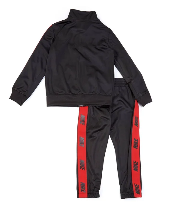 Nike Little Boys 2T-7 Logo-Taping Jacket Jogger Pant Tricot Set - 7