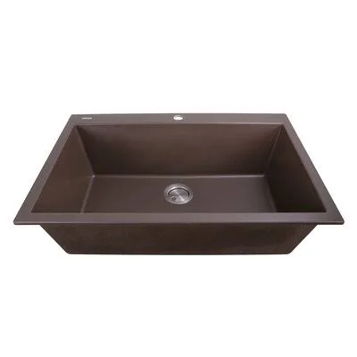 Plymouth 33x22 L x 22x22 W Dual Mount Kitchen Sink Nantucket Sinks