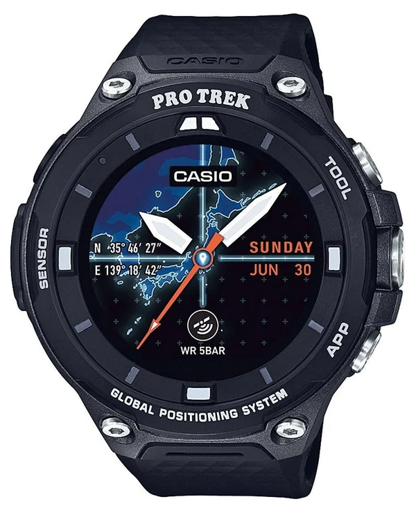 Casio Smart Outdoor Watch Protrek GPS WSD-F20-BK Men's