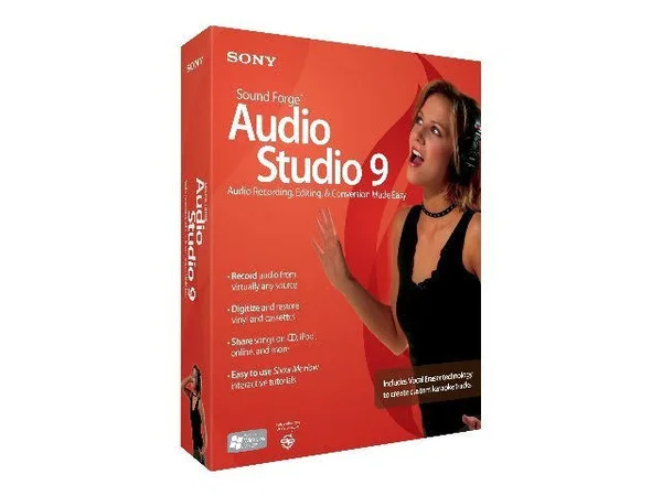 Sony Sound Forge Audio Studio - Version 9 - Box Pack