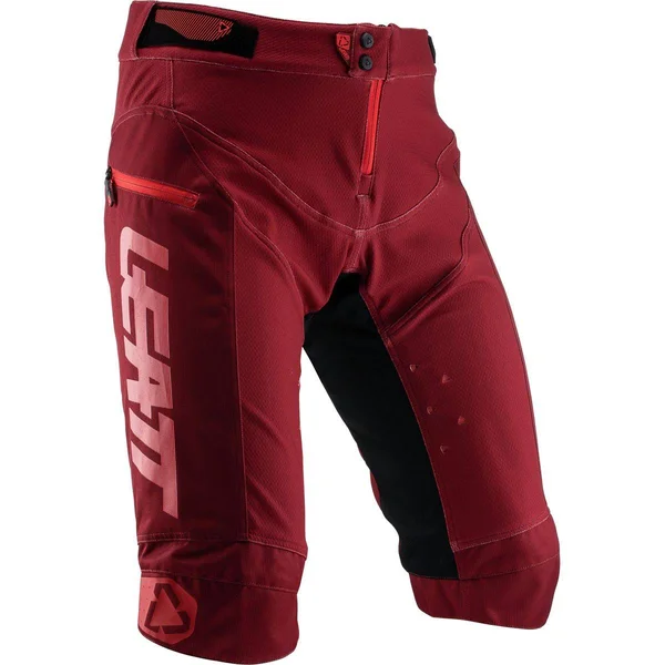 Leatt DBX 4.0 MTB Shorts Men's Size Large in Ruby