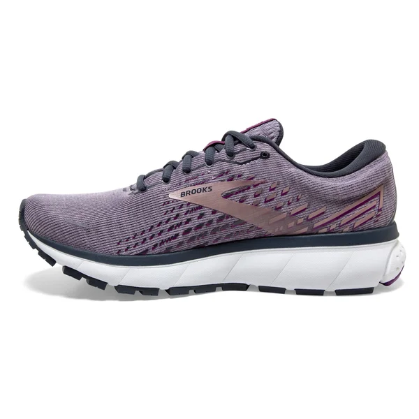 Brooks Women's Ghost 13 Lavender-Ombre-Metallic, 6