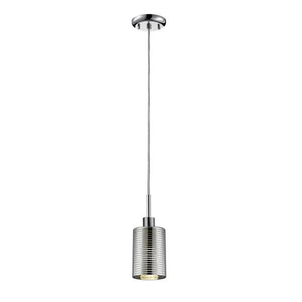 Avery Home Lighting Sempter Chrome 1-Light 4.75-Inch Pendant