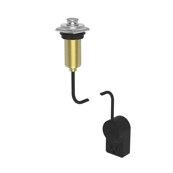 Newport Brass 3160-5811/14 Zemora Air Activated Disposer Switch Gun Metal