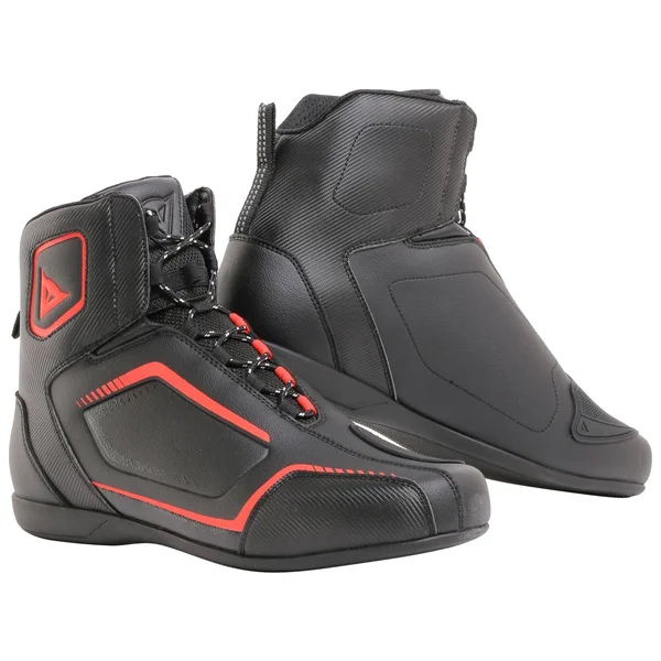 Dainese Raptors Shoes Black-fluo Red 42