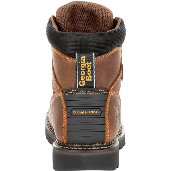 Georgia Men's Giant Revamp Waterproof Work Boot, GB00316, Brown