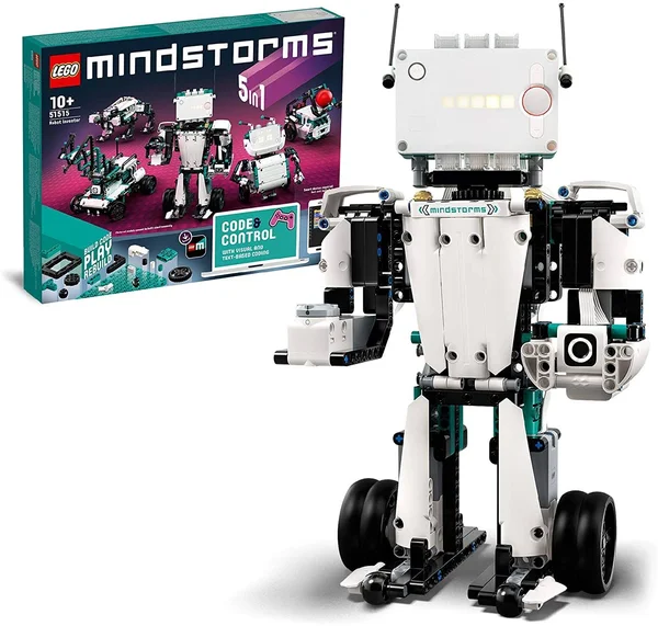 Lego 51515 Mindstorms Robot Inventor Robotics Kit, 5in1 App Remote Control Programmable Interactive Toy, Coding for Kids