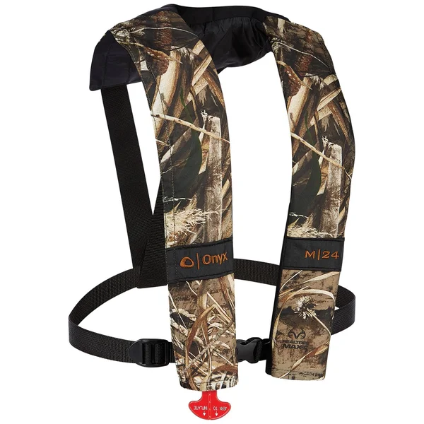 Onyx M-24 Manual Inflatable Life Jacket Realtree Max-5
