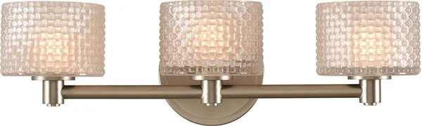 Kalco Lighting-315533SN-Willow - 19 inch 9W 3 LED Bath Vanity Satin Nickel Finish