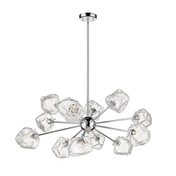 Canarm P0488-12CH Rockport 12 Light Chandelier - Chrome