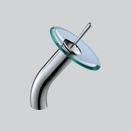 Elite Single Handle Bathroom Waterfall Faucet; Chrome