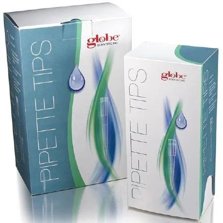 Globe Scientific - 150035RFS - Pipette Tip - 0.1 - 10ul XL, Certified, Universal, Low Retention, Graduated, 45mm, Extended Length