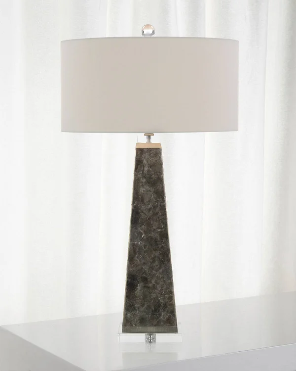 John-Richard Light Mica Table Lamp