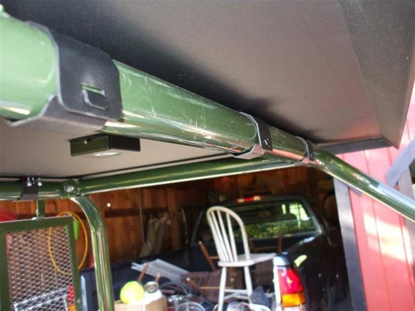 Kawasaki Mule 600 610 Steel UTV Hard Top Roof + Dome Light EMP-10276
