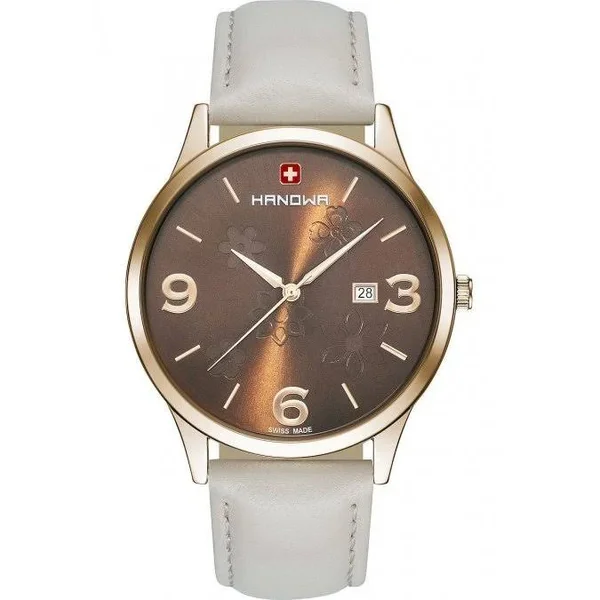 Bulova Men's Leather Strap Watch 97A126