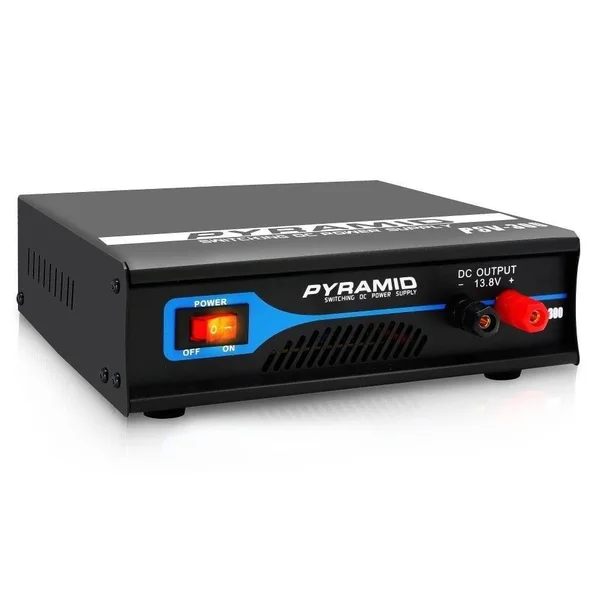 Pyramid Compact Power Supply - AC-to-DC Power Converter, 30 Amp Bench Power