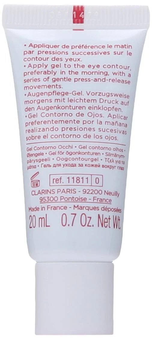 Clarins New Eye Contour Gel for Unisex - 0.7 Ounce