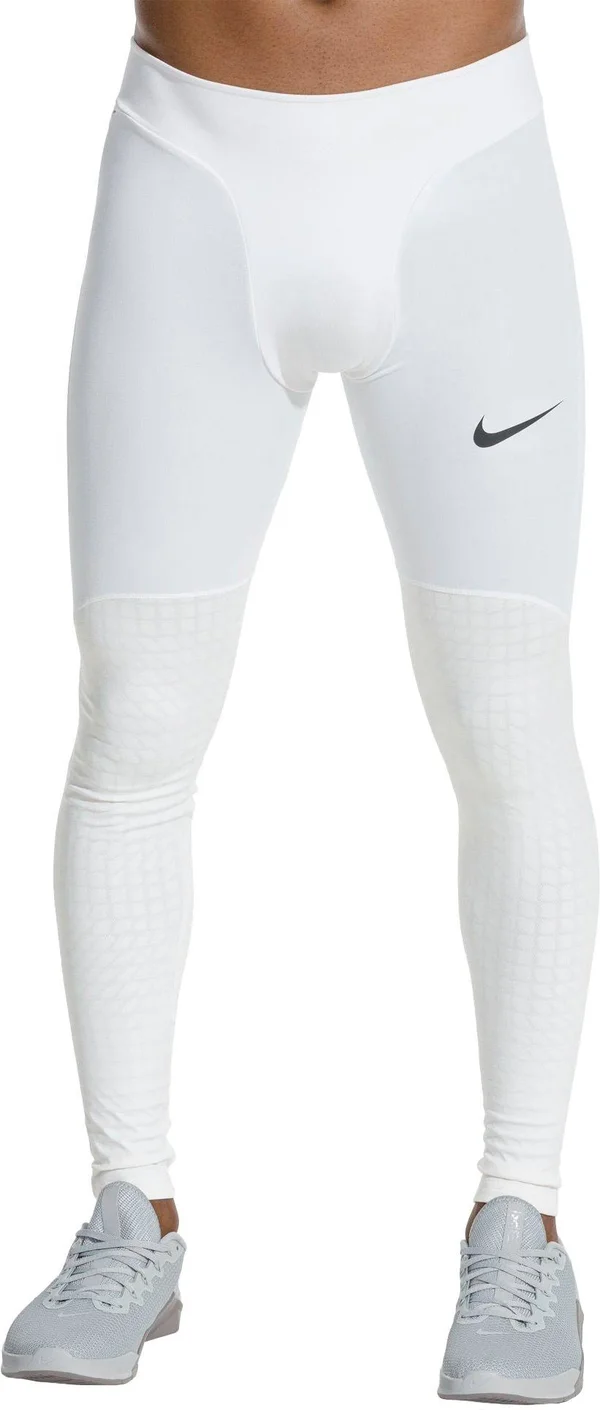 Nike Men's Pro Utility Therma Tights, Size: Small, White