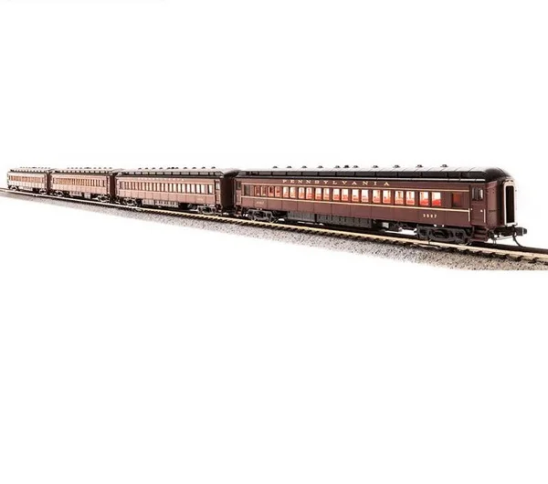 Broadway Limited Imports N PRR p70R Red/Gld LET4PK Model Train 3760