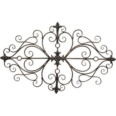 Fleur De Lis Living Scroll Wall D Cor