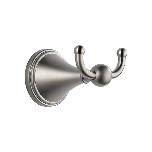 Brizo 69535-BN Traditional Double Robe Hook - Brushed Nickel