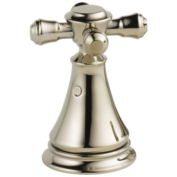 Delta H295PN Polished Nickel Cassidy Cross Bath Faucet Bidet Handles