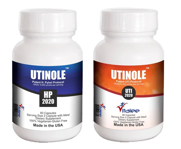 Combo C-Utinole H.Pylori & Urinary Tract Infection (Capsule 2x60ct)