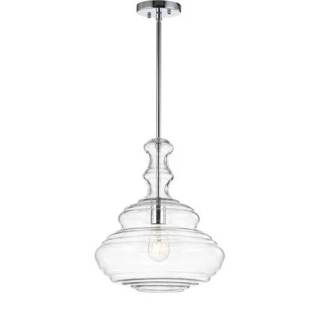 Wrought Studio Dynamite 1-Light Schoolhouse Pendant