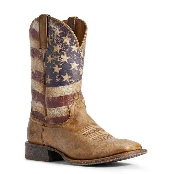 Ariat Circuit Proud 8.5 Men's Distressed Brown