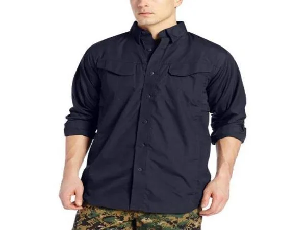 Tru-Spec - 24-7 Ultralight Long Sleeve Field Shirt Regular Medium Navy